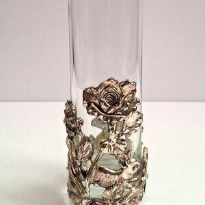 Vintage Arthur Court Bunny Rose Vase